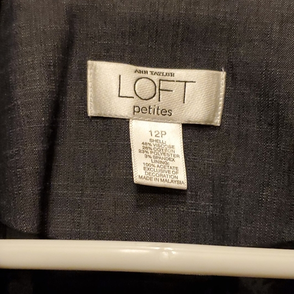 Loft petites blue jacket - Picture 2 of 6